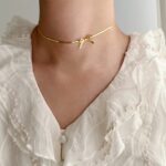 Snake Bowknot Necklace
