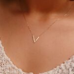 Skinny Vee Necklace