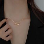 Interlocked Heart Necklace