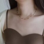 Ivy Beaded Necklace (Monochrome)
