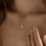 Serrated Sun Necklace