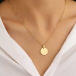 Simple Disk Necklace