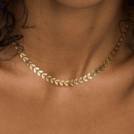 Golden Leaf Necklace