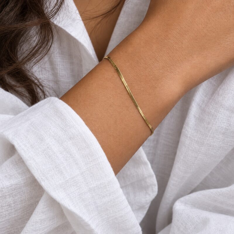 Classic Snake Bracelet (2mm)