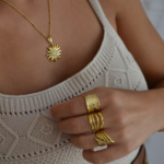 Golden Sunflower Necklace