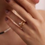 Irregular Pearl Ring (Adjustable)