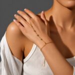 Zirconia Hand Chain  Bracelet