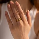 Topsy Turvy Heart Ring (Adjustable)