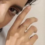 Paved Wave Ring (Adjustable)