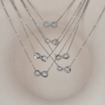 Infinity Necklaces - Silver