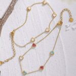 String Of Hearts Anklet