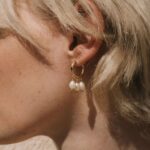 Triple Pearl Hoops