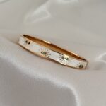 Ivory Eye Bangle