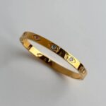 Golden Eye Bangle