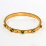 Sipping Green Bangle