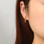 Teena Triangular Hoops