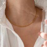 Rice Beaded Necklace - Medium
