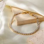 Tennis Bracelet (Snap Closure)