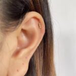 Triple Dot Stud Earrings