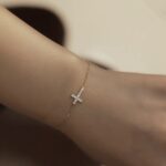 Classic Cross CZ  Bracelet