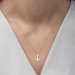 Simple Anchor Necklace