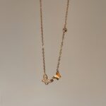 Twin Butterfly Necklace