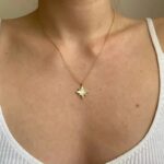 Nacre North Star Necklace