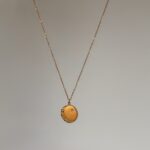 Prismatic Crescent Necklace