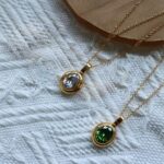 Oval Gem Necklace