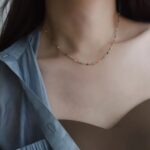 Ivy Beaded Necklace (Blue-Mix)