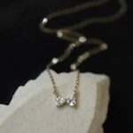 Fawn Bow Necklace