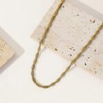 Twin Braided Necklace