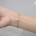 Pearl Daisy Bracelet