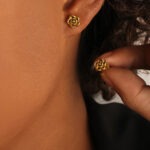 Pretty Rose Studs