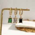 Sanore Drop Hoop Earrings