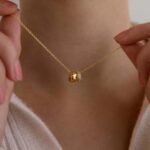 Double Ring Necklace