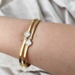 Nessa Bangle - White