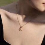 Glowing Butterfly Necklace (Gold)