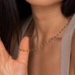 Ivy Beaded Necklace (Green)