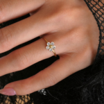 Iridescent Daisy Ring