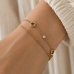 Kinsey Clover Layered Bracelet