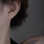 Heart Line Studs
