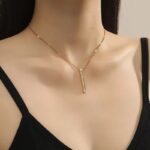 Marble Bar Necklace