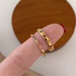 Rainbow Zirconia Ring