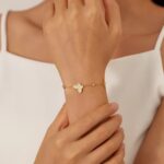 Marble Butterfly Bracelet