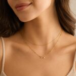 Layered Olive Branch Necklace