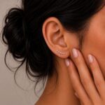 Cylvia Stud Earrings (Silver)