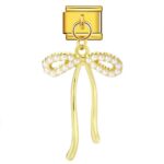 Pearl Bow Drop