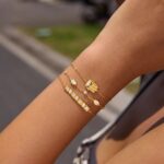 Golden Hamsa Bracelet