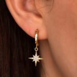 North Star Drop Earrings
